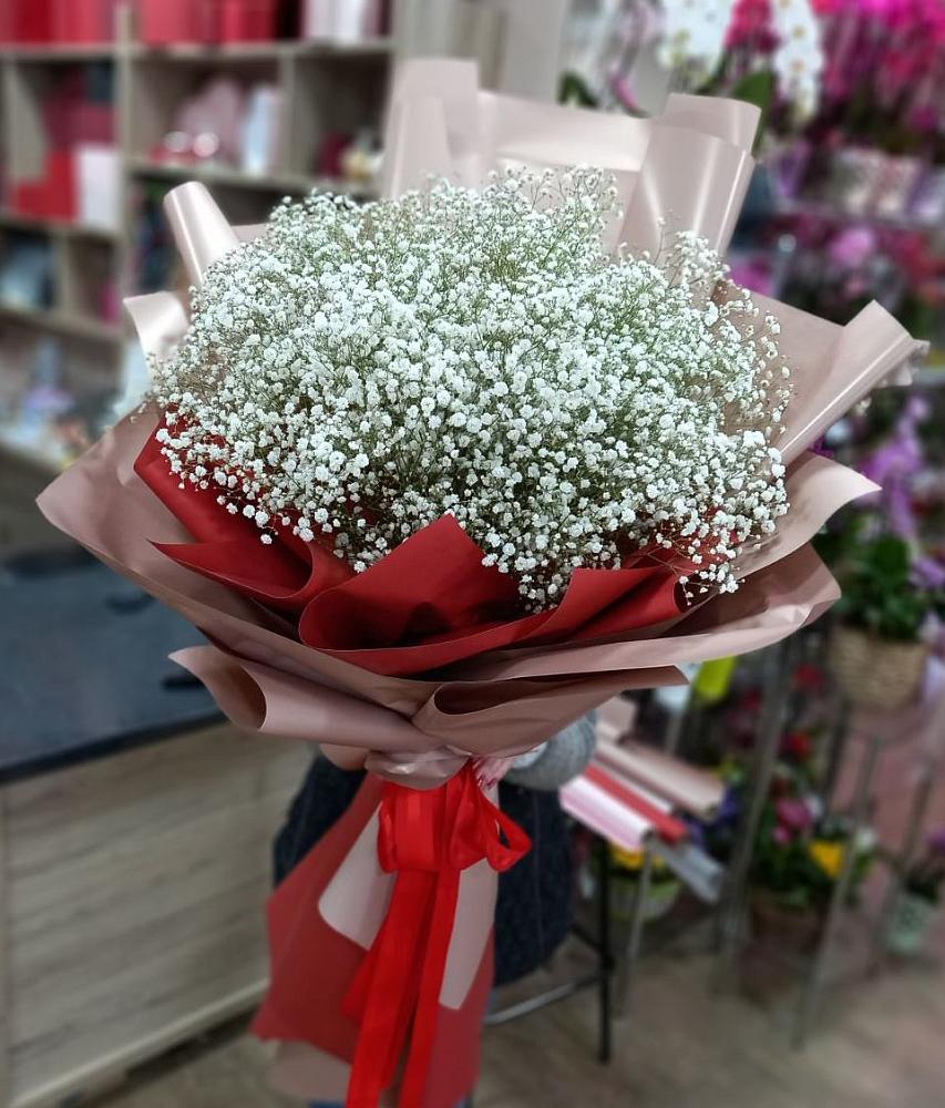 Букет Белые хлопья в Подосинки Букет цветов из: Гипсофила в Подосинки