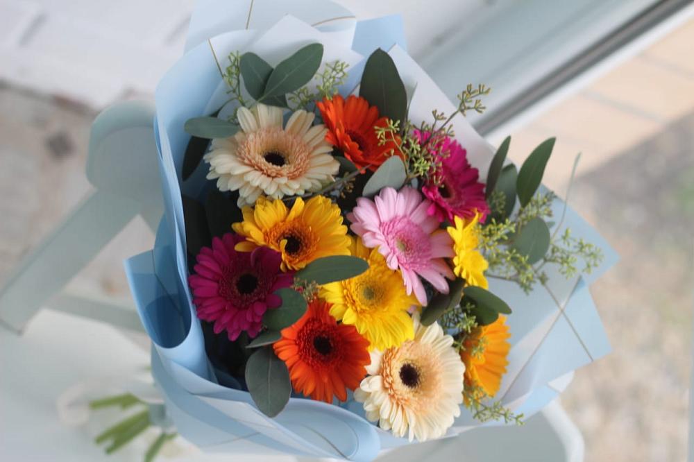 Букет цветов из: Герберы в Подосинки