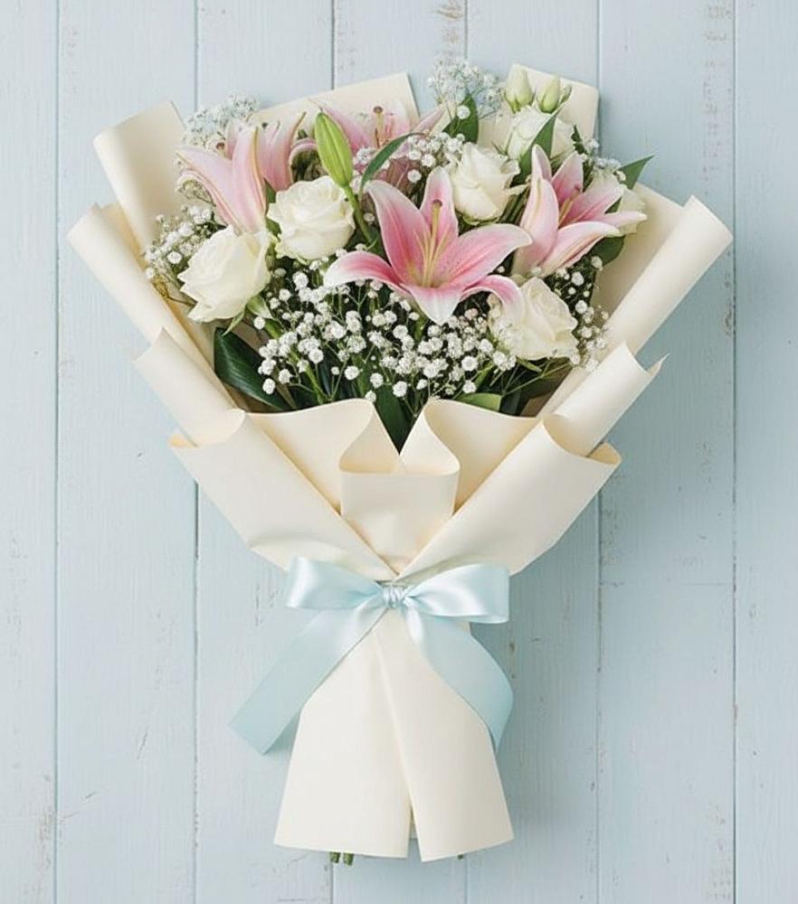 Букет цветов из: Лилии в Подосинки