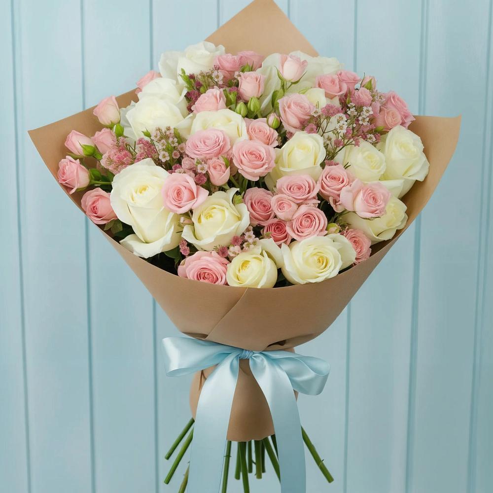 Букет цветов из: Розы в Подосинки