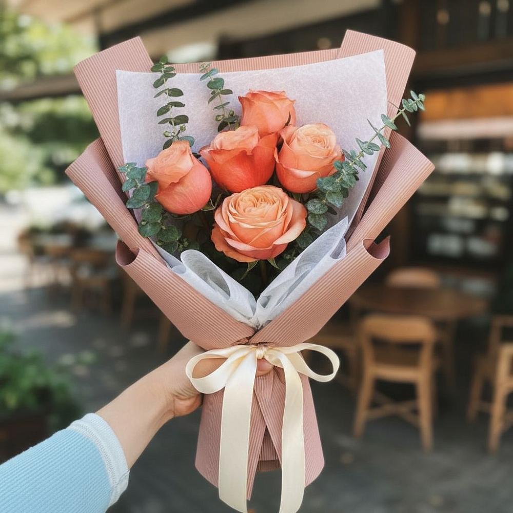 Букет цветов из: Розы в Подосинки