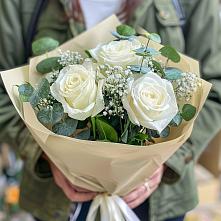 Букет цветов из:  Розы в Подосинки
