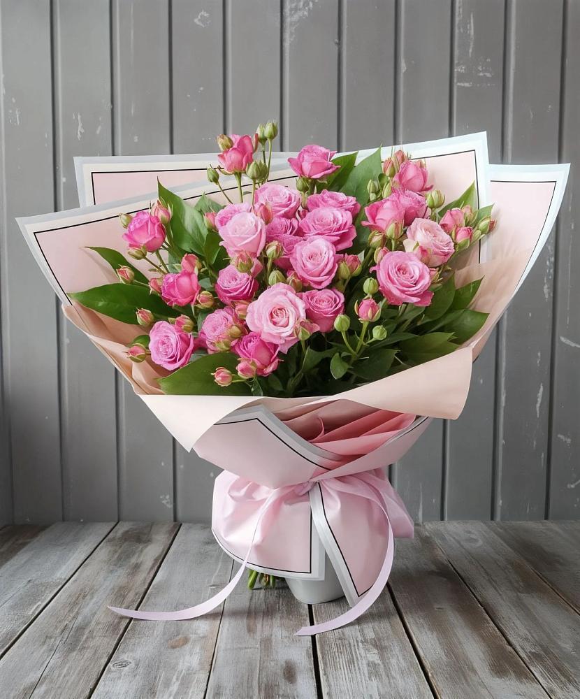 Букет Розовый кустик в Подосинки