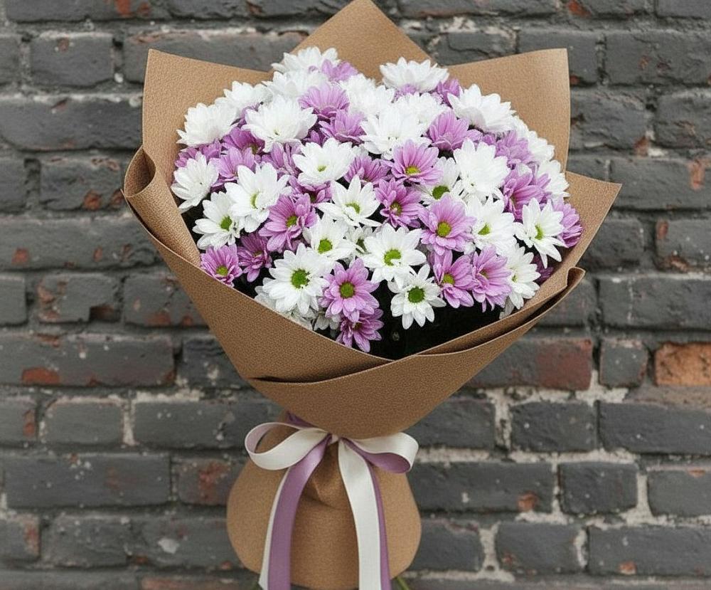 Букет цветов из: Хризантемы в Подосинки