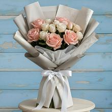 Букет цветов из:  Розы #REPLACE_PRED# Подосинки