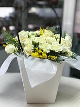 Цветочная композиция из Розы  в Подосинки