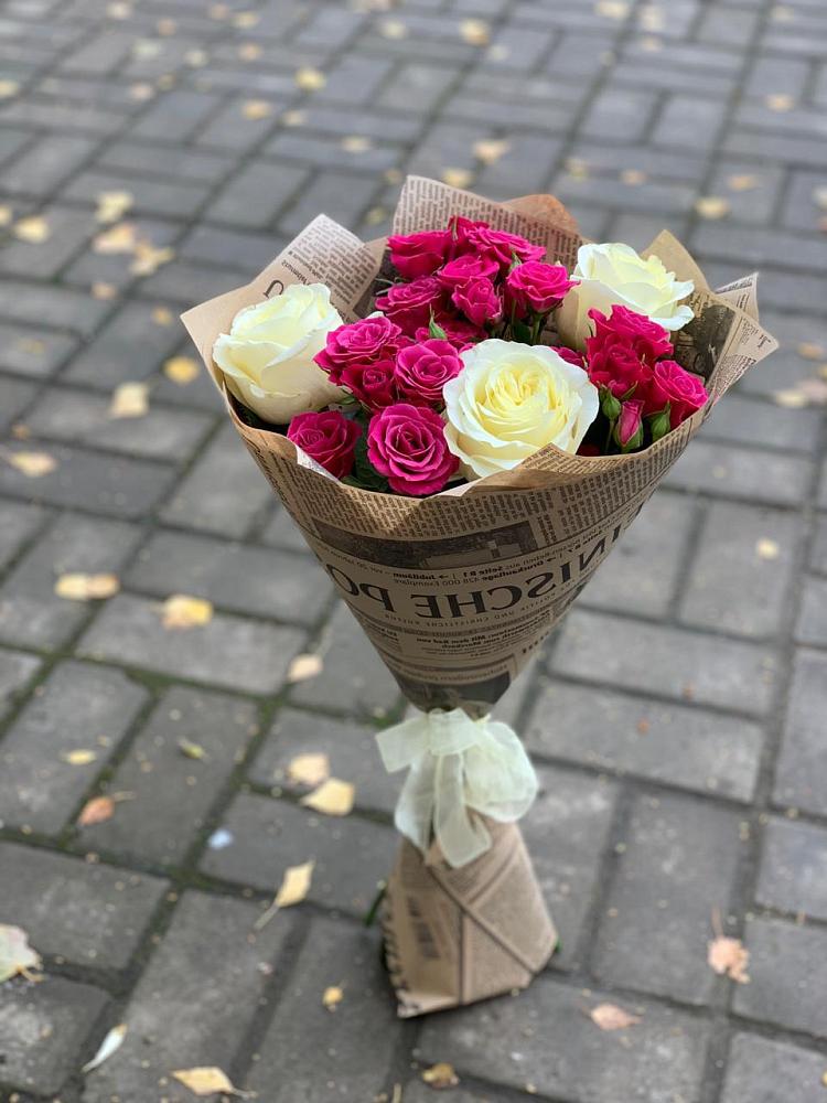 Букет цветов из: Розы в Подосинки