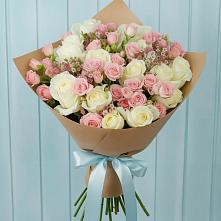 Букет цветов из:  Розы #REPLACE_PRED# Подосинки