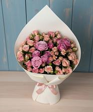 Букет цветов из:  Розы #REPLACE_PRED# Подосинки