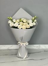 Букет цветов из:  Розы и Лизиантусы в Подосинки